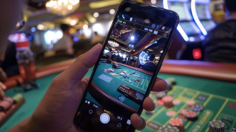 draemjili Casino live dealer table on a Philippine mobile device